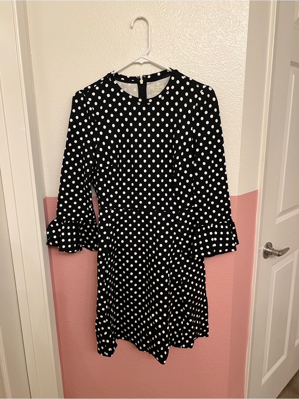 kate spade Black and White Polka Dot Dress